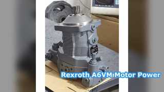 Rexroth A6VM 유압 모터 출력 및 성능